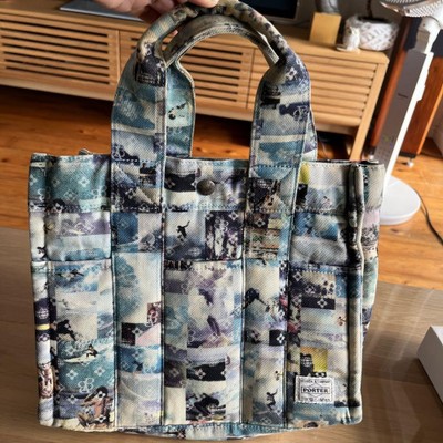 PORTER×BEAMS Tote Bag  BOY Surf Print Multicolor Monogram Tokyo Collaboration
