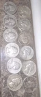 Lot of 12 Washington Quarters Silver 1940-1964 P Denver S Mint US Coins 25c