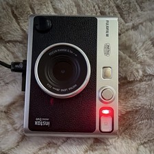 Fujifilm instax mini Evo Hybrid Instant Camera - Silver/Black