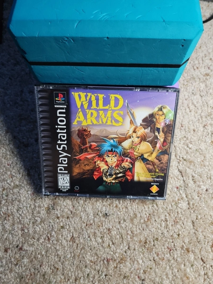 Wild Arms Sur PS1 - PAL - Complet, Boîte, Bon état, Français