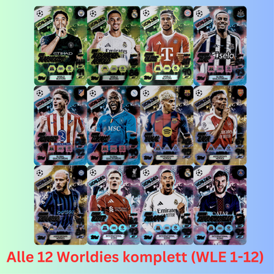 Topps MATCH ATTAX 25/26 CL 2025/2026 - MEGA Set: 60 Exclusive & Limited  Edition | eBay