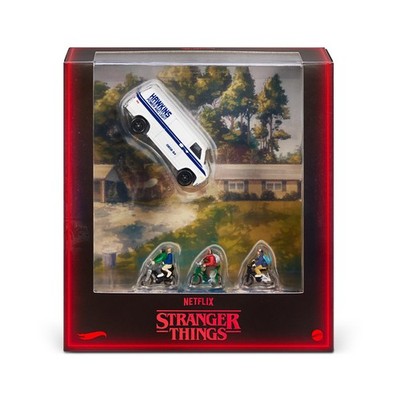 SDCC 2026 Mattel Hot Wheels The Hawkins Power & Light Van w/ Mini Figure