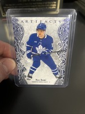 2025-26 UD Artifacts Metallic Blue Parallel Max Domi 77 Toronto Maple Leafs 4/40