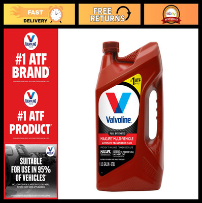 Multi-Vehicle Full Synthetic ATF Automatic Transmission Fluid 1 Gallon - MaxLife