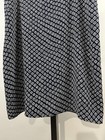Worthington Women’s 16 Large Navy and White Geometric Print Skirt Lined Slit — photo 5