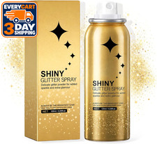 HANYWIL Body Glitter, Hair Glitter Spray, Long-Lasting Powder, Suitable for Stag