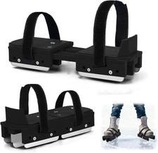 1Pair Upgraded Toddler Ice Skates, Kids Adjustable 2-In-1 Double Single Conver