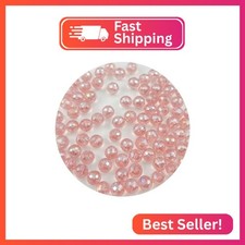 Mulutoo 10MM 80 Pieces 96 Faceted Crystal Glass Bead Crystal AB Round Faceted Be