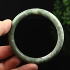 60mm Grade A 100% Natural Green Jade Bangle Bracelet Chinese Guizhou Jade RK7850