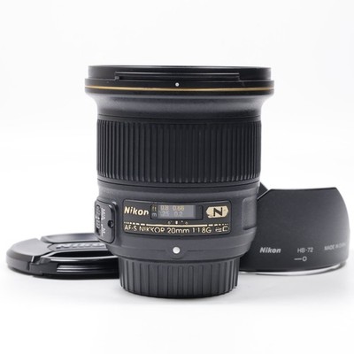 Nikon AF-S NIKKOR 20mm f/1.8 G ED [Near Mint] #8763LC