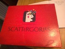 SCATTERGORIES BOARD GAME  6 PLAYER  EDITION FREE UK POST