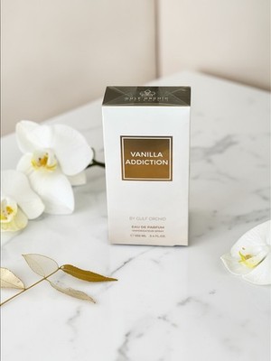 VANILLA ADDICTION  By Gulf Orchid Eau De Parfum 3.4oz 100ml | Made In U.A.E