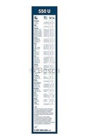 Bosch 3 397 004 585 Wischerblatt FüR , Alfa Romeo, Audi, Avia, Bmw,Cadillac,