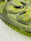 Vintage Indiana Glass Avocado Green Deviled Egg & Relish Tray Tree of Life #7703 — photo 4