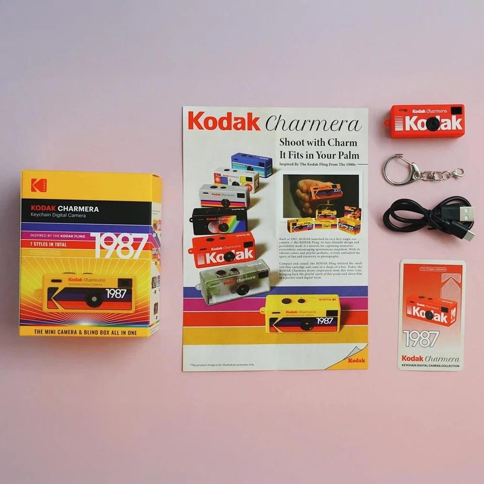 Kodak Charmera Keychain Digital Camera Blind Box - Image 3 of 4