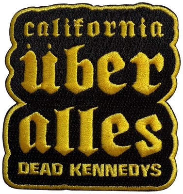 DEAD KENNEDYS - California Über Alles Yellow - 8,9 x 8,4 cm - Patch - 170590