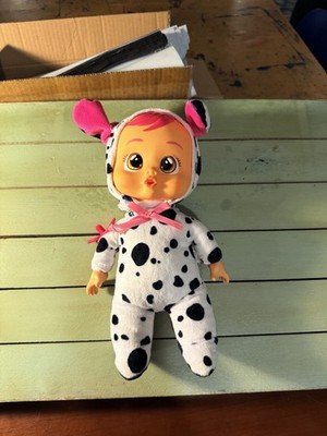 Cry Babies Tiny Cuddles DOTTY DALMATIAN PJs 9 inch Baby Doll