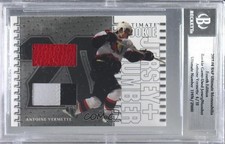 2003-04 ITG Ultimate Memorabilia 4th Edition Silver 4/10 Antoine Vermette 01zx