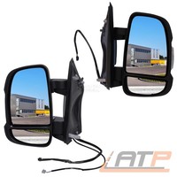 2X Aussenspiegel Li+Re Elektrisch FÜR Citroen Jumper Fiat Ducato Peugeot Boxer