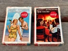 VTG 1950's COCA COLA DECK OF PLAYING CARDS REFRESHES YOU BEST COKE w BOX GIRL 2
