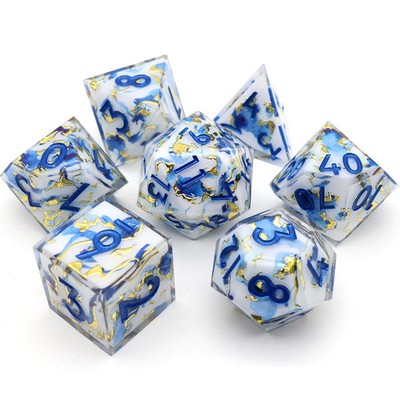 Handmade Role Playing Table Game Board Games RPG Dice Sharp Edge Dice DND Gift R