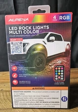 Alpena LED RGB Color Changing Rock Multi Color Light Kit NEW