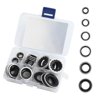#ad 45PCS Car AC Gasket KitVersatile AC Seal Kit for Fixing Car Air Conditioning... $17.21