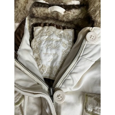 Vintage Abercrombie & Fitch Hooded Faux Fur-Lined Anorak Y2K