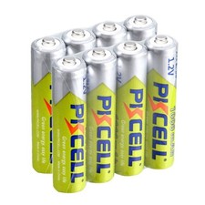 8Pcs Rechargeable AAA Batteries 1.2V 1000mAh Triple A NiMH for Lights