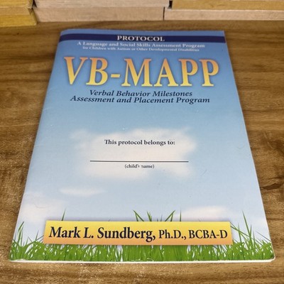 VB-MAPP: Verbal Behavior Milestones Assessment and Placement Program, P - GOOD