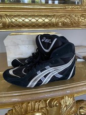 Asics Mens 2000 Mosh Black Performance Rare Wrestling Boxing Shoe JL002 US 11