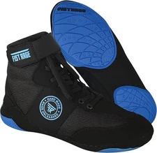 Wrestling Martial Arts, Karate, Training, Practice Shoes Men's Women Blue-Black