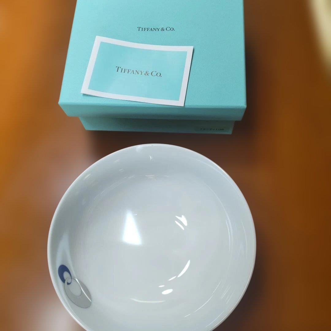 Tiffany & Co. Eternity Plate Bowl in Box Silver Collectible Used