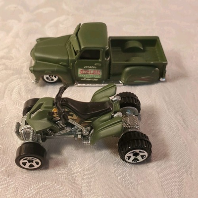 #ad La Troca amp; Sand Stinger Hot Wheels Camo Green 1 64 Diecast $27.00