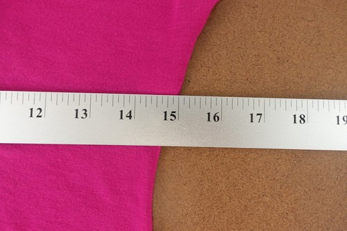 Apt 9 Women's Size Small Fuschia Beaded V Neck Short Sleeve Pullover Blouse NWT - Picture 8 of 11