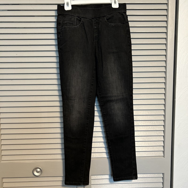 Cat & Jack Jeggings Size 12 Pull on, Black Pants Jeans Girls