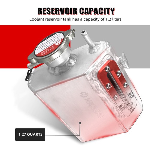 Radiator Coolant Tank Reservoir Bottle For Can-Am Commander 1000R 2021-2023 700 - Picture 6 of 11