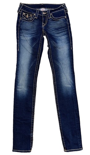 Wm's True Religion Dk Blue Flare Low Rise Size 27 (TR2991) | eBay