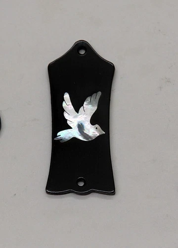 Truss Rod Cover with Dove Inlay 02 will fit Gibson