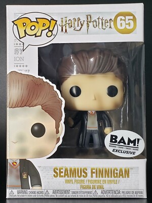 Funko Pop + Protector! Harry Potter #65 - Seamus Finnigan BAM *Mint* | eBay