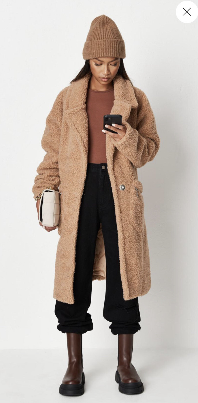 borg coat missguided