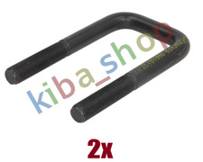 2x LEAF SPRING SHACKLE M16X15MM 62MMX137MM FORM4 REF NO 91000205-S FITS IVECOS