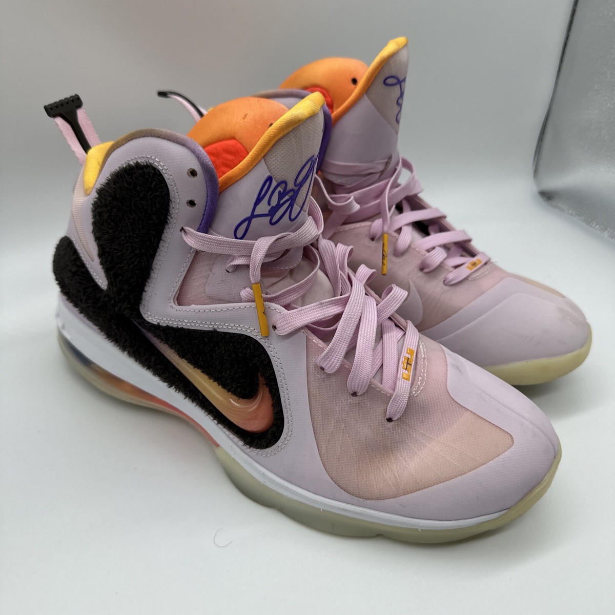 Nike Lebron IX King LA Basketball Men's Sneakers Shoes Size 9.5