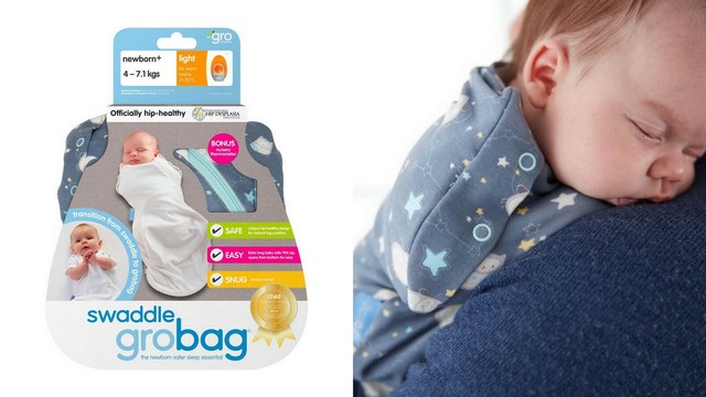 swaddle grobag newborn