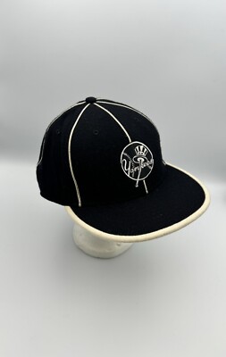 MLB ニューヨークヤンキース　ツインズエンタープライズ　ベースボールキャップ New York Yankees Twin Enterprise Hat Vintage Rare Fitted Rare 7 1