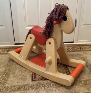 little tikes rocking horse ebay