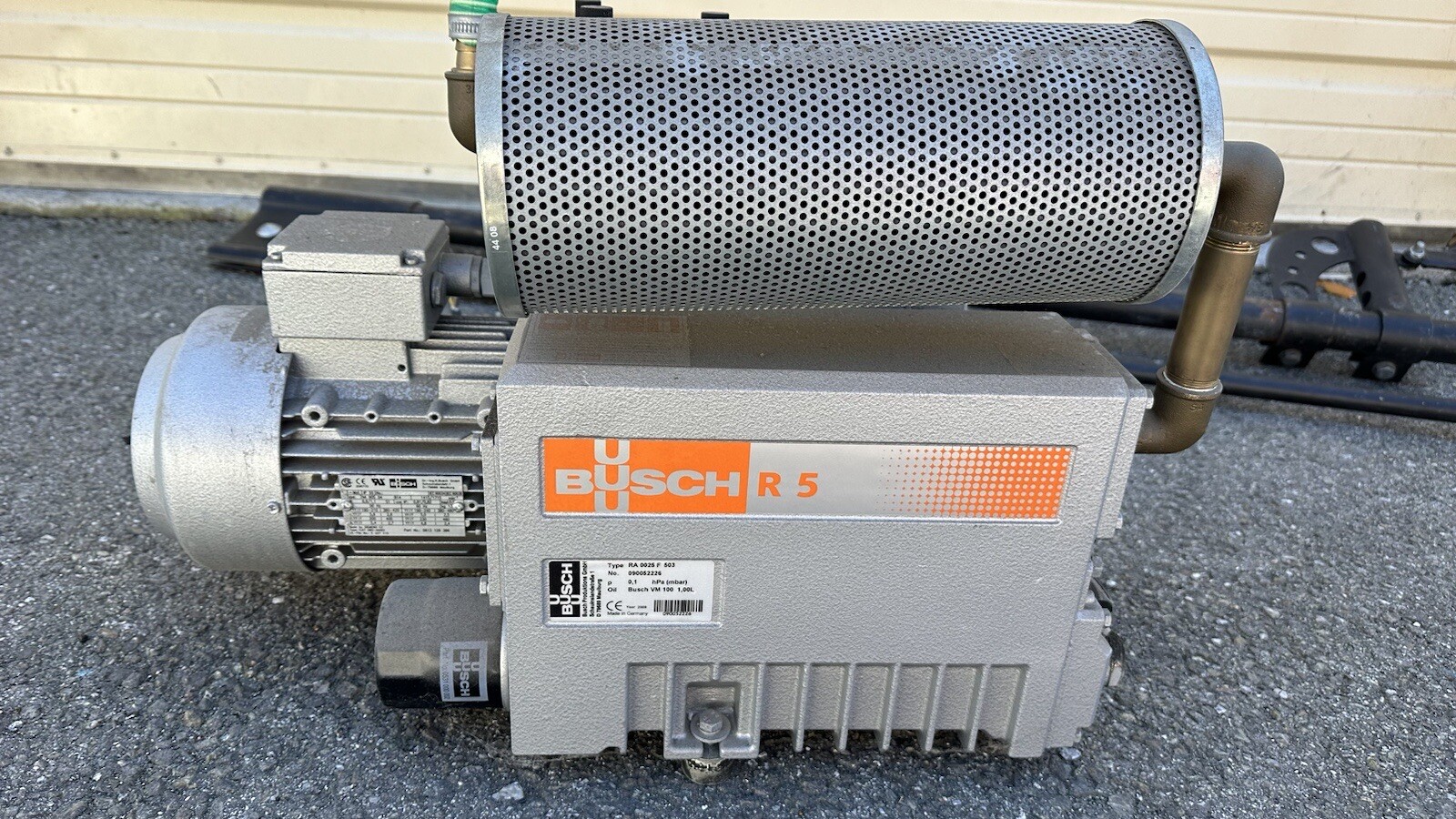 BUSCH RA 0025 F 503 VACUUM PUMP eBay