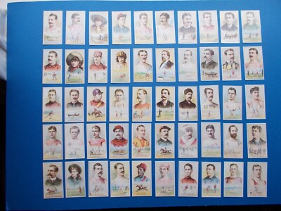 ZIGARETTENKARTEN VON W.S. KIMBALL - CHAMPIONS OF GAMES & SPORTS
