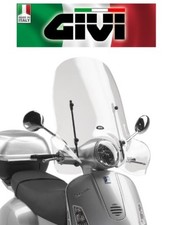 ONLY TRANSPARENT WINDSHIELD PLATE Piaggio Vespa GTS 125-300 Super 2015 GIVI