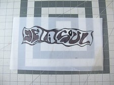 vtg 1990s hip hop  Original art Joe Buck concept logo De La Soul 1D